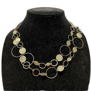 New York & Co Gold Tone Multi strand Layering